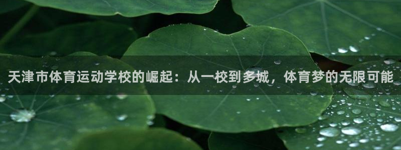 尊龙官网下载联系电话：天津市体育运动学校的崛起：从一