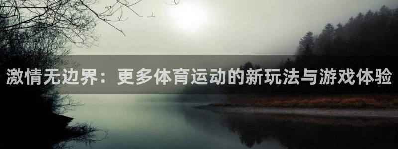 尊龙官方正版app开户：激情无边界：更多体育运动的新